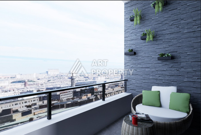 Проект на этапе строительства в Авсалларе, с квартирами 2+1, 3+1 и 4+1 по приятным ценам! - Ракурс 8