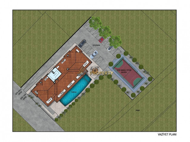 Квартиры разных планировок в новострое в престижном районе Кестель, 60-170 м2 - Ракурс 18