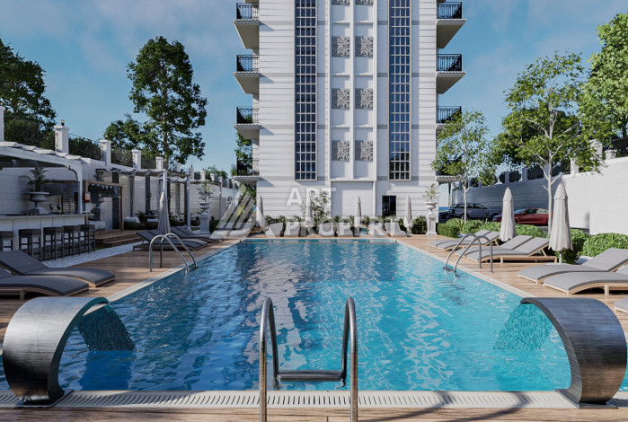 Объект на этапе строительства в Махмутлар - Ракурс 8