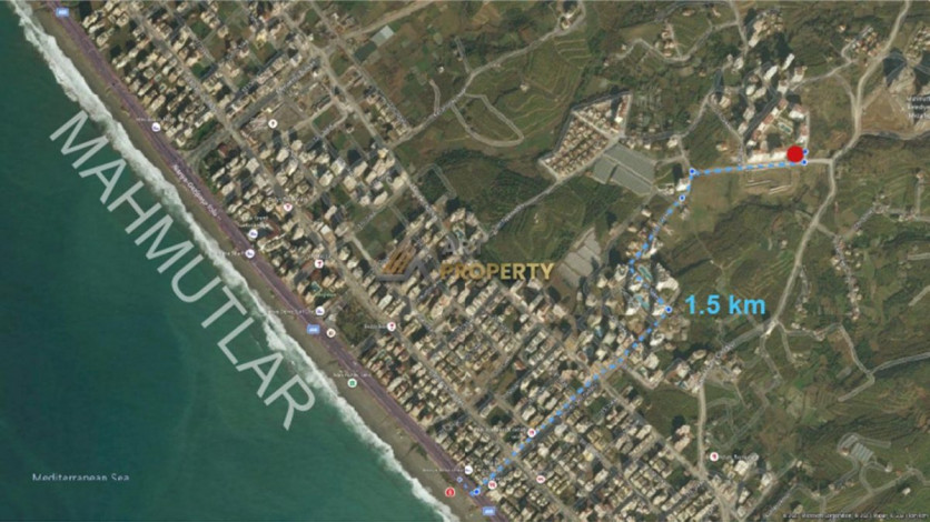 Квартиры различных планировок в новом комплексе на этапе строительства в тихом месте района Махмутлар, 53-78 м2 - Ракурс 2