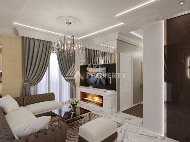 Объект на этапе строительства в Махмутлар - Ракурс 12