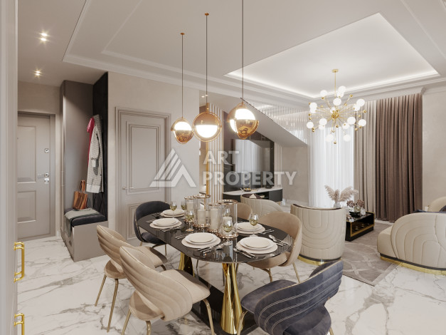 Объект на этапе строительства в Махмутлар - Ракурс 14