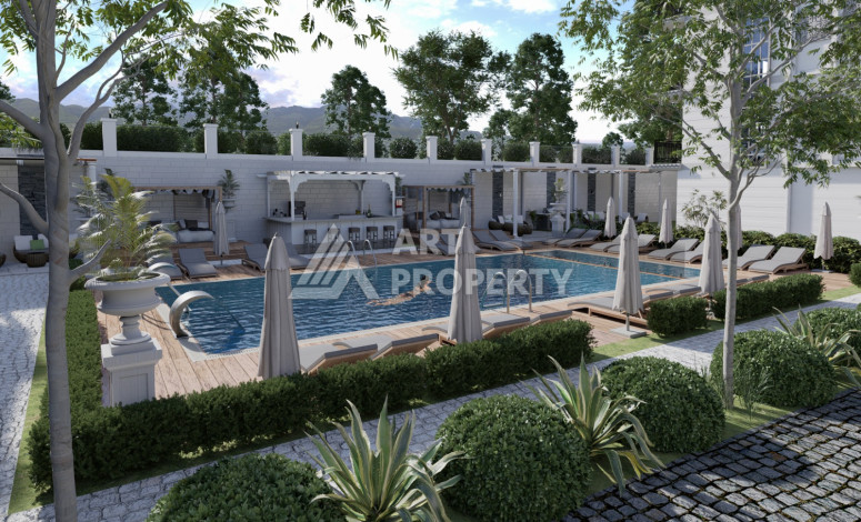 Объект на этапе строительства в Махмутлар - Ракурс 28