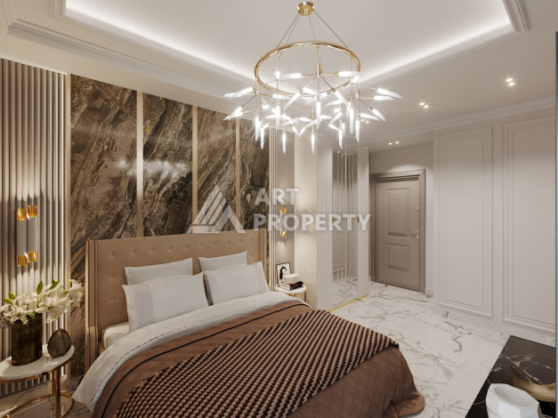 Объект на этапе строительства в Махмутлар - Ракурс 30