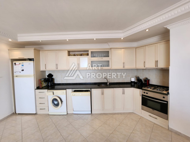 Апартаменты с видом на море в районе Тосмур планировки 2+1, 100м2 - Ракурс 4