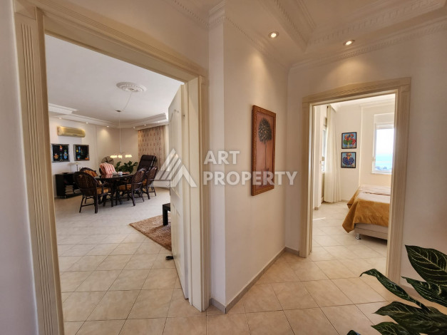 Апартаменты с видом на море в районе Тосмур планировки 2+1, 100м2 - Ракурс 5