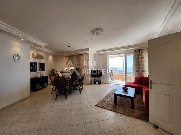 Апартаменты с видом на море в районе Тосмур планировки 2+1, 100м2 - Ракурс 11