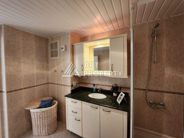 Апартаменты с видом на море в районе Тосмур планировки 2+1, 100м2 - Ракурс 21