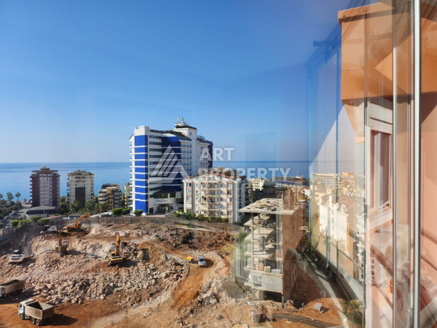 Апартаменты с видом на море в районе Тосмур планировки 2+1, 100м2 - Ракурс 25