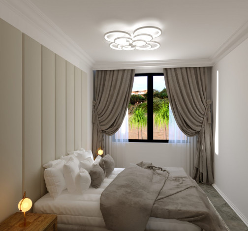 Квартиры различных планировок в новом комплексе на этапе строительства в тихом месте района Махмутлар, 53-78 м2 - Ракурс 16