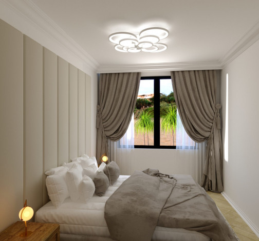 Квартиры различных планировок в новом комплексе на этапе строительства в тихом месте района Махмутлар, 53-78 м2 - Ракурс 23