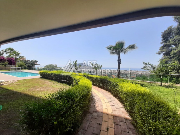 Двухуровневая квартира с шикарным видом планировки 3+1 в Алании, 150м2 - Ракурс 3