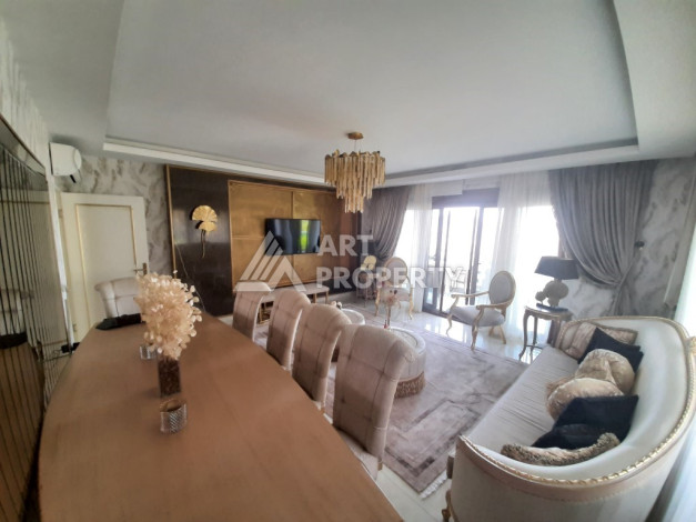 Двухуровневая квартира с шикарным видом планировки 3+1 в Алании, 150м2 - Ракурс 8