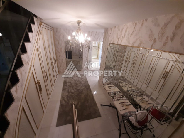 Двухуровневая квартира с шикарным видом планировки 3+1 в Алании, 150м2 - Ракурс 10