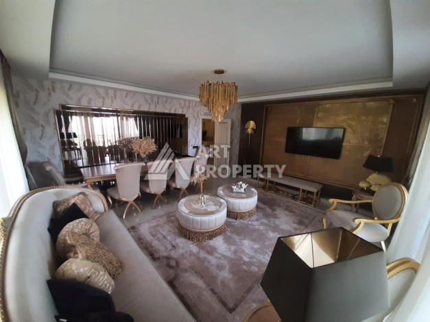 Двухуровневая квартира с шикарным видом планировки 3+1 в Алании, 150м2 - Ракурс 21