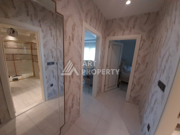 Двухуровневая квартира с шикарным видом планировки 3+1 в Алании, 150м2 - Ракурс 22