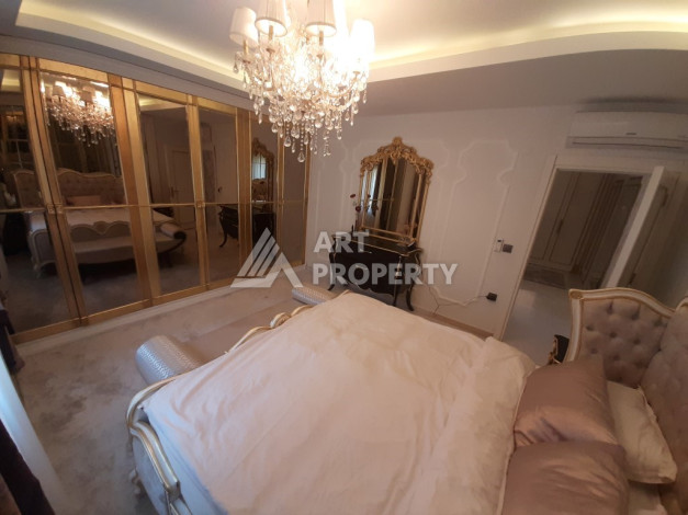 Двухуровневая квартира с шикарным видом планировки 3+1 в Алании, 150м2 - Ракурс 24