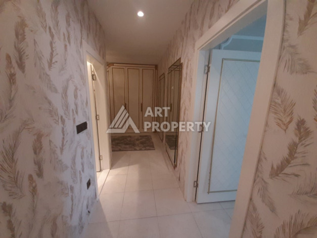 Двухуровневая квартира с шикарным видом планировки 3+1 в Алании, 150м2 - Ракурс 28