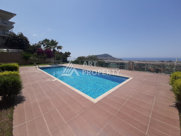 Двухуровневая квартира с шикарным видом планировки 3+1 в Алании, 150м2 - Ракурс 31