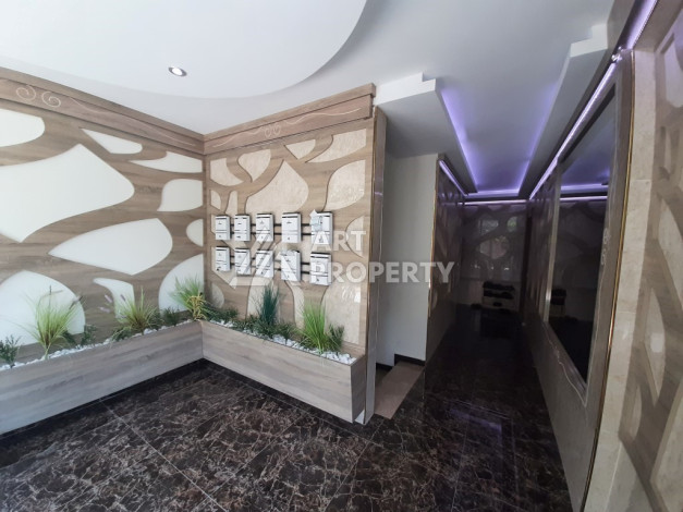 Двухуровневая квартира с шикарным видом планировки 3+1 в Алании, 150м2 - Ракурс 35