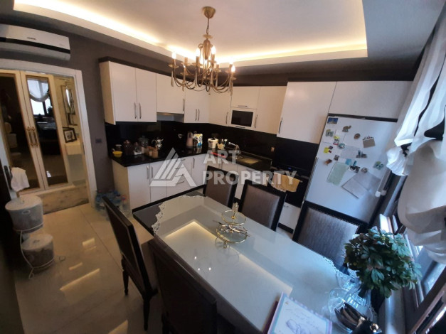 Двухуровневая квартира с шикарным видом планировки 3+1 в Алании, 150м2 - Ракурс 36