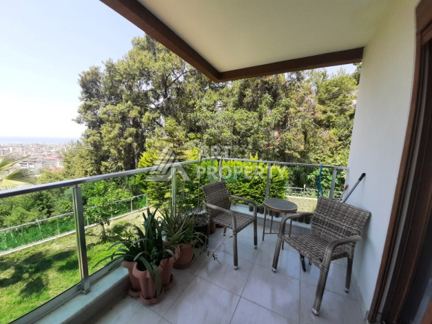 Двухуровневая квартира с шикарным видом планировки 3+1 в Алании, 150м2 - Ракурс 40