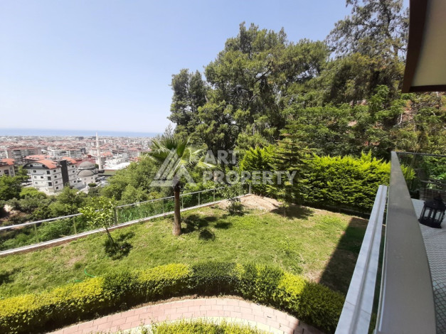 Двухуровневая квартира с шикарным видом планировки 3+1 в Алании, 150м2 - Ракурс 44