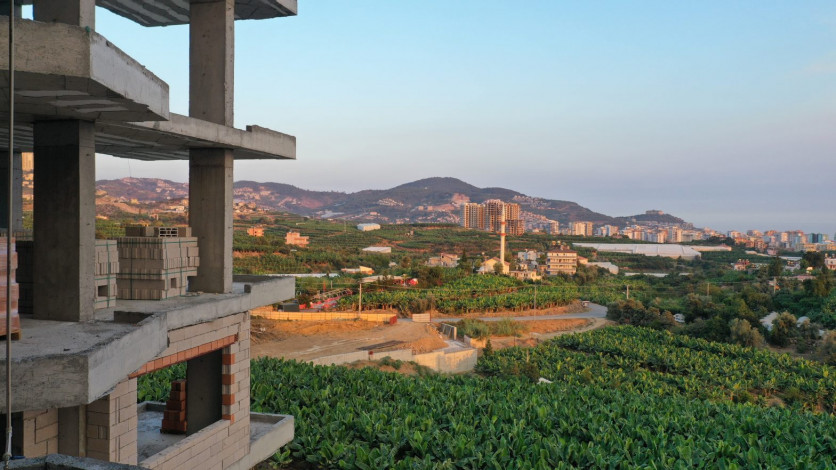 Квартиры различных планировок в новом комплексе на этапе строительства в тихом месте района Махмутлар, 53-78 м2 - Ракурс 34