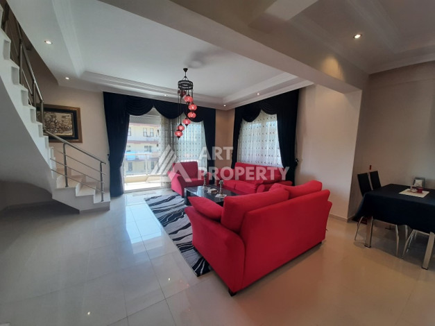 Апартаменты в 200 метрах от моря в центре Алании, планировка 2+1, 135м2 - Ракурс 5