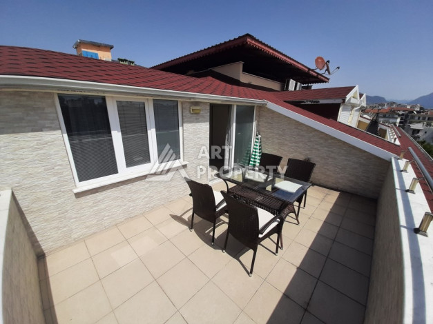 Апартаменты в 200 метрах от моря в центре Алании, планировка 2+1, 135м2 - Ракурс 15