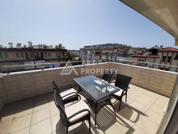 Апартаменты в 200 метрах от моря в центре Алании, планировка 2+1, 135м2 - Ракурс 19