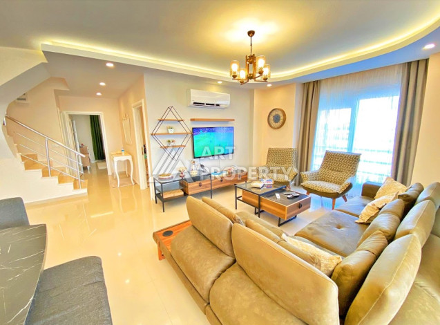 Шикарный дуплекс планировки 5+1 в престижном районе Кестель, 250м2 - Ракурс 6