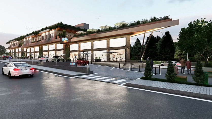 Коммерческая недвижимость- инвестиционно выгодное предложение в районе Оба, Алания. - Ракурс 11