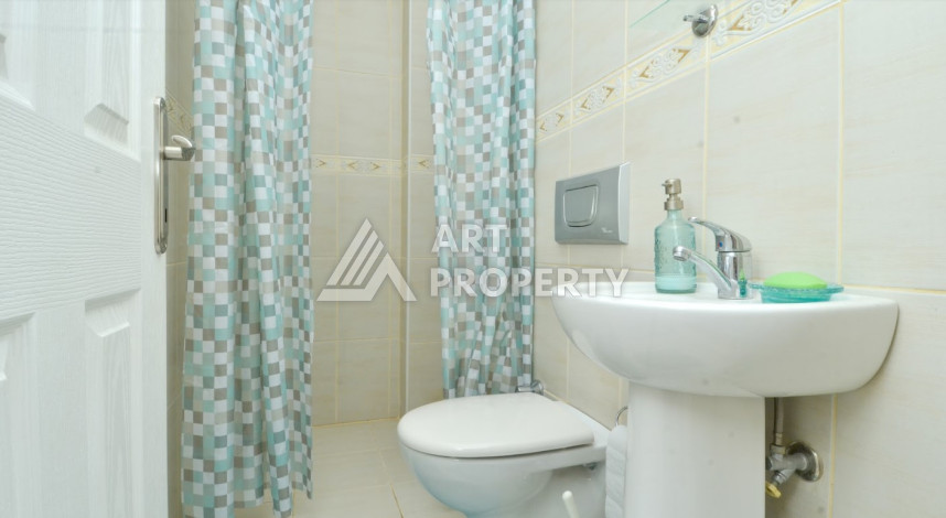 Меблированные апартаменты планировки 2+1 в районе Тосмур, 110м2 - Ракурс 12