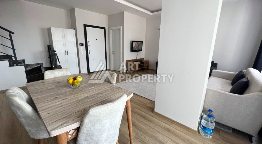 Уютный дуплекс в новом жилом комплексе в районе Оба планировки 2+1, 100м2 - Ракурс 3