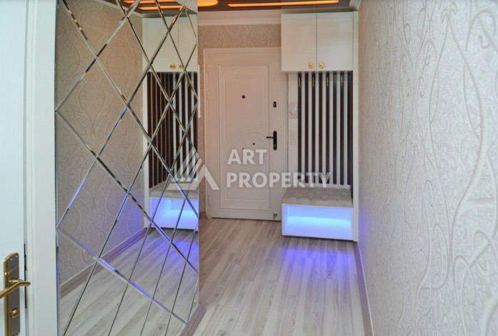 Стильные меблированные апартаменты планировки 2+1 в районе Махмутлар, 100м2 - Ракурс 5