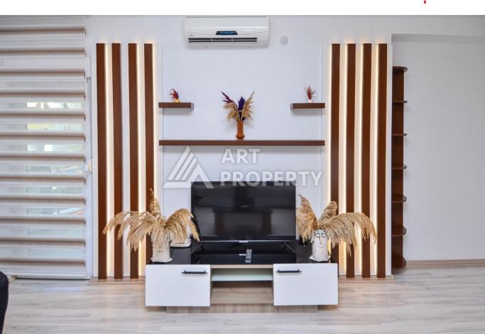 Стильные меблированные апартаменты планировки 2+1 в районе Махмутлар, 100м2 - Ракурс 10