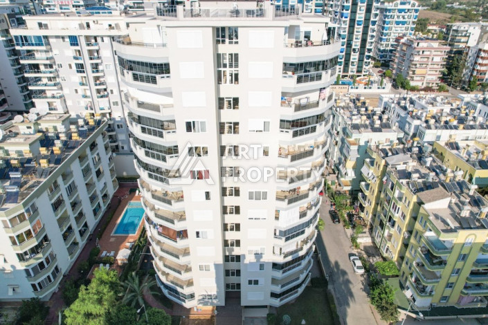 Стильные меблированные апартаменты планировки 2+1 в районе Махмутлар, 100м2 - Ракурс 27