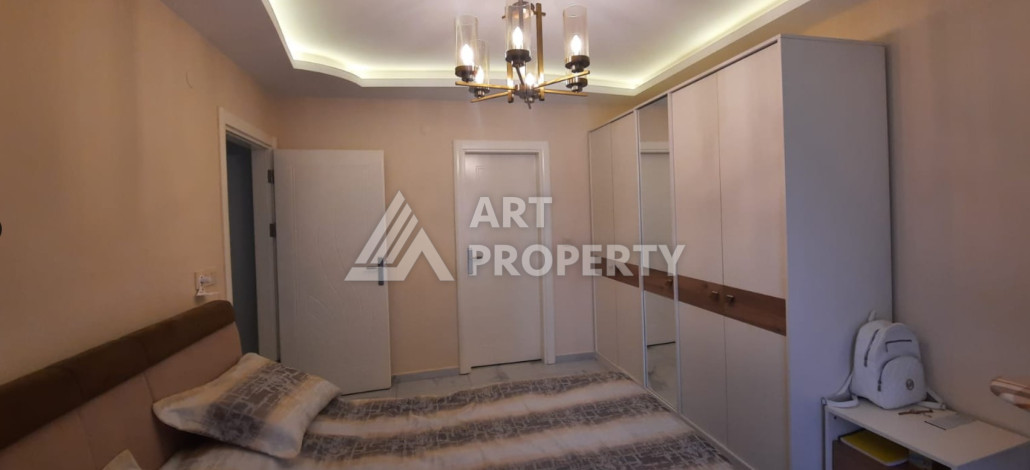 Апартаменты в 150-ти метрах от моря планировки 2+1 в районе Махмутлар, 115м2 - Ракурс 13