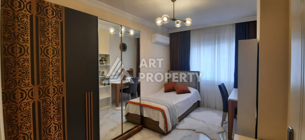 Апартаменты в 150-ти метрах от моря планировки 2+1 в районе Махмутлар, 115м2 - Ракурс 15