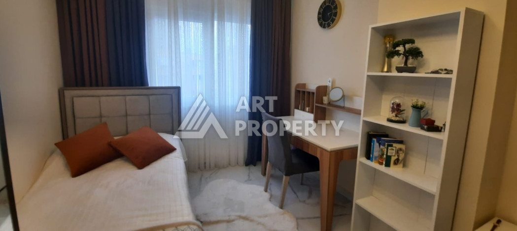 Апартаменты в 150-ти метрах от моря планировки 2+1 в районе Махмутлар, 115м2 - Ракурс 16