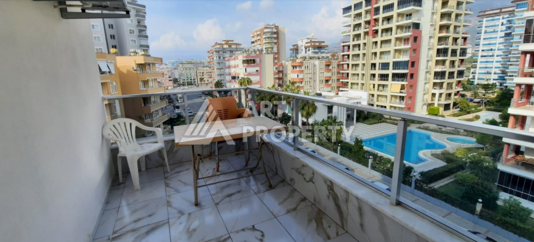 Апартаменты в 150-ти метрах от моря планировки 2+1 в районе Махмутлар, 115м2 - Ракурс 22