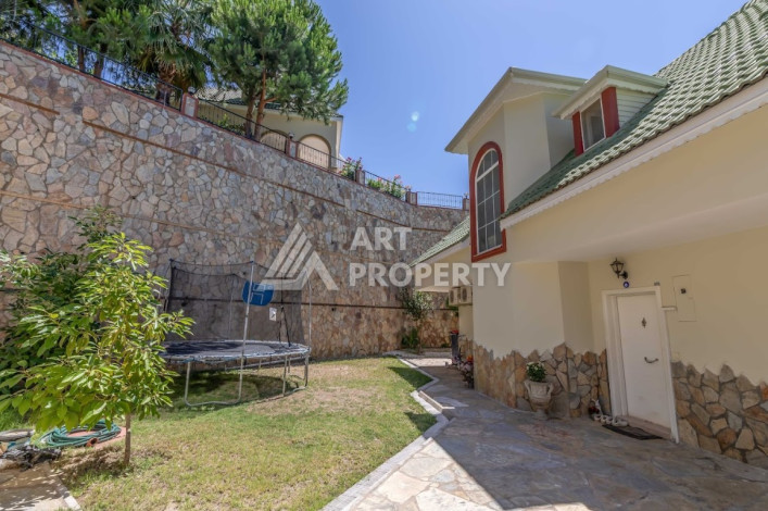 Великолепная вилла с восхитительным видом на Средиземное море и Аланью планировки 4+1! - Ракурс 7