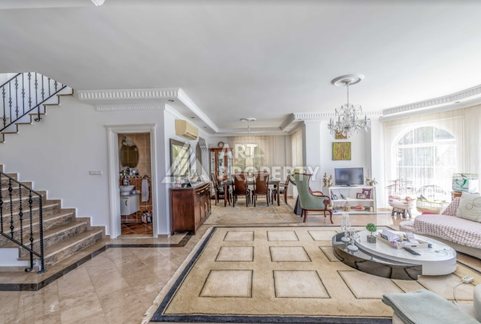 Великолепная вилла с восхитительным видом на Средиземное море и Аланью планировки 4+1! - Ракурс 10