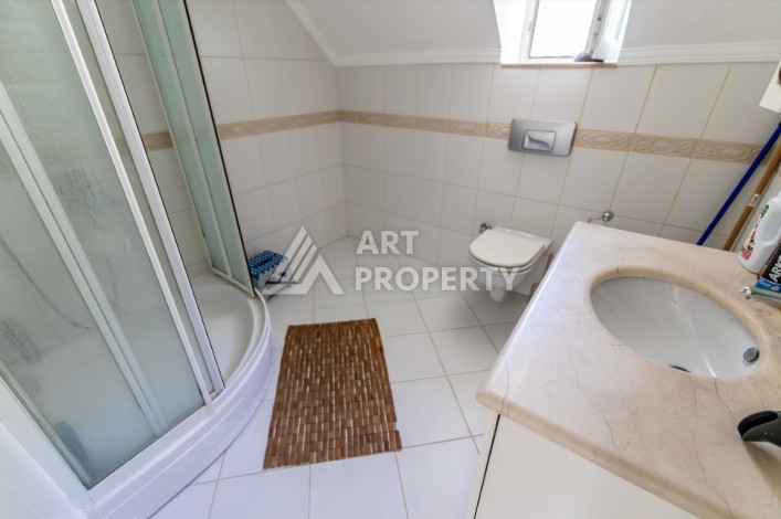 Великолепная вилла с восхитительным видом на Средиземное море и Аланью планировки 4+1! - Ракурс 13