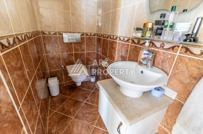 Великолепная вилла с восхитительным видом на Средиземное море и Аланью планировки 4+1! - Ракурс 18