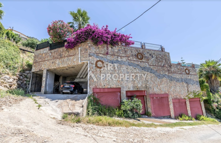 Великолепная вилла с восхитительным видом на Средиземное море и Аланью планировки 4+1! - Ракурс 20