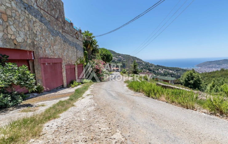 Великолепная вилла с восхитительным видом на Средиземное море и Аланью планировки 4+1! - Ракурс 21