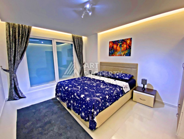 Апартаменты в шикарном комплексе близи моря в районе Кестель планировки 4+1 - Ракурс 7