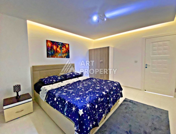 Апартаменты в шикарном комплексе близи моря в районе Кестель планировки 4+1 - Ракурс 9